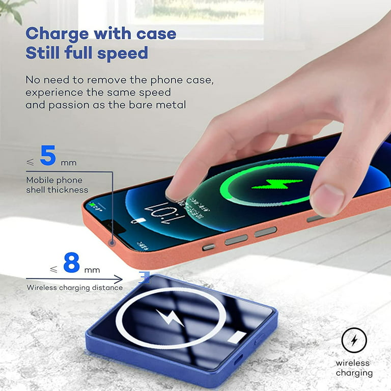 Voomy Powerbank - 10000 mAh Magsafe Compatible - Iphone & Samsung