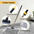thumbnail image 7 of Yocada Floor Squeegee Scrubber with 55" Telescopic Iron Pole Soft Rubber for Tile Floor Window Glass, 7 of 7