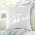 Vintage Santa Monica I Tinsel Ticklishness pillows case 18x18 inch set