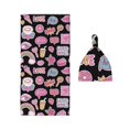 Giroia Elements for Swaddles for Newborns Baby Beanie Swaddle Blanket