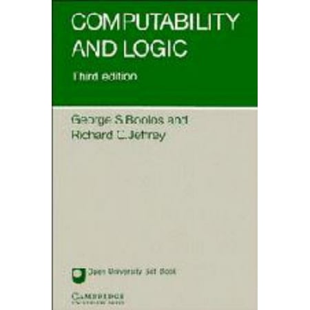 Computability and Logic [Hardcover - Used]