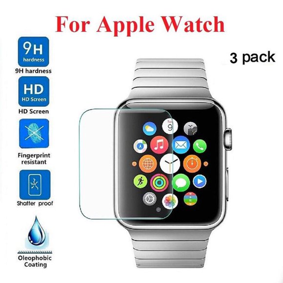 TIMIFIS 3-PACK Tempered Glass Screen Protector For Apple Watch Series 1/2/3 38mm Gift