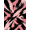 Pink, Pattern 9, variant on ODIKA 3'x5' Machine Washable Non-Slip Area Rug, Abstract Hot Pink High Traffic Rug, Pink, 1291368
