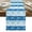 White, variant on Ocean Dolphin Table Runner Summer Blue Nautical Coastal Waves Tablerunners 13 x 36 Inch, Table Decorations Tabletop Scarf for Summer Gathering Holiday Farmhouse Kitchen Dining Decor