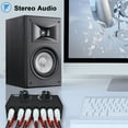 thumbnail image 6 of 6 in 1 Out L / R Stereo Audio Switcher with Mute Button Portable Stereo Audio Switch Audio Splitter, 6 of 6