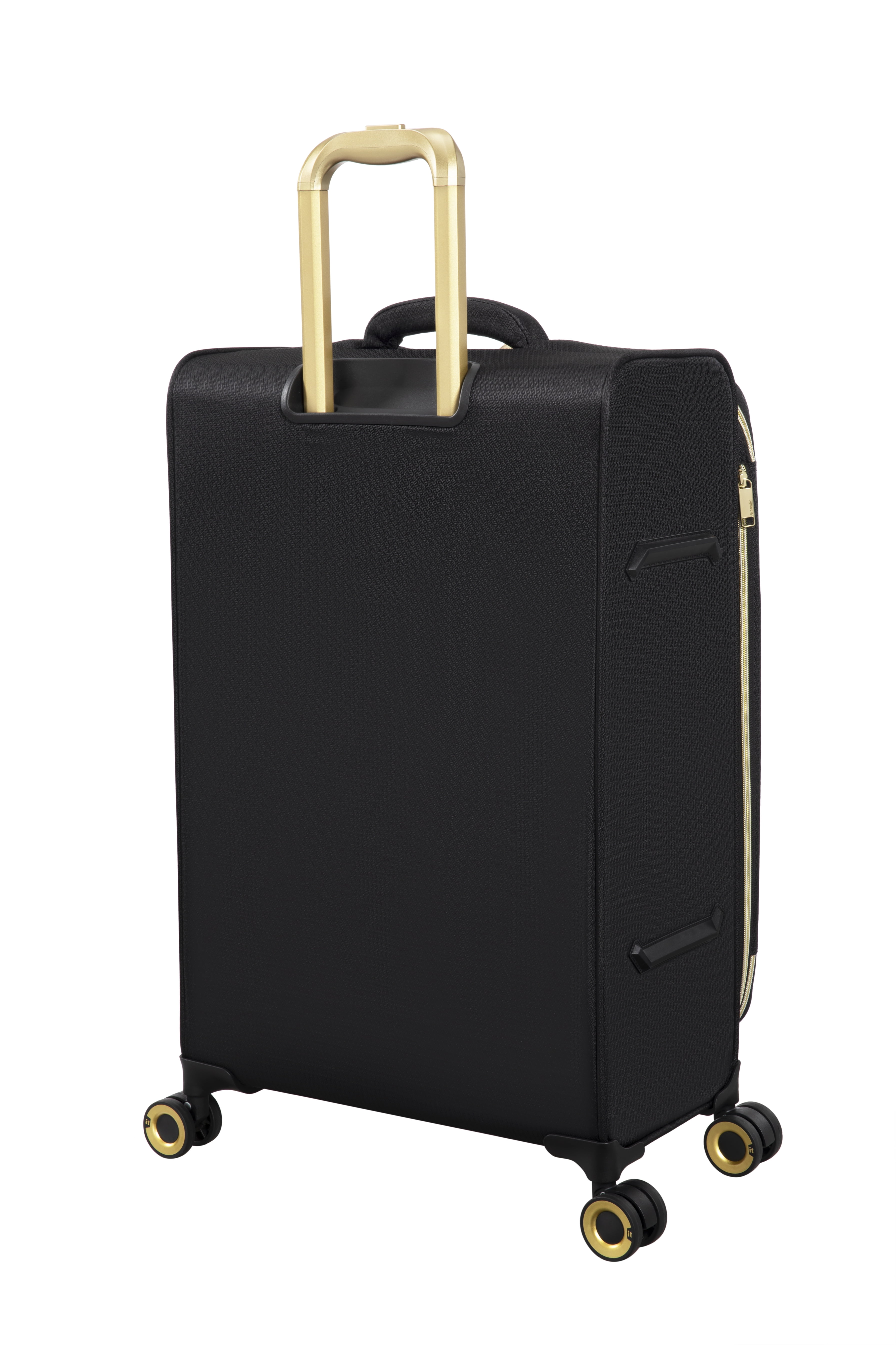 it luggage Plenitude II ECO Softside 28" Medium Checked Expandable Fashion Spinner Luggage, Black