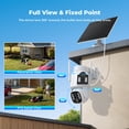 thumbnail image 2 of TOGUARD SC56 Solar Wireless Security Camera System Outdoor with 500G Hard Drive 4pcs 2K PTZ Dual Lens Linkage Security Surveillance Cameras Multi-Angle Monitoring, 2 of 9
