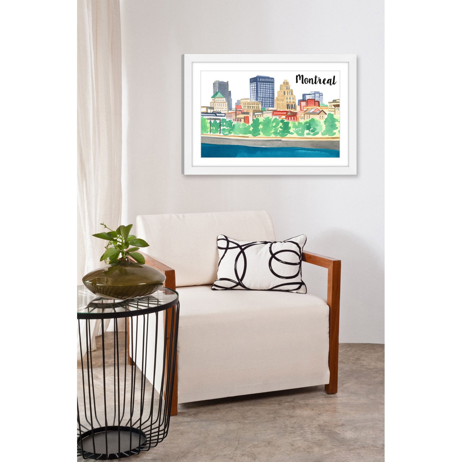 Marmont Hill "Old Montreal" by Molly Rosner Framed Painting Print