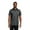 Ebony Heather, variant on Men's and Big Men's Performance Polo Shirt, Sizes XS-5XL