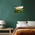 thumbnail image 6 of Men Cave Canvas Wall Art Golf Course Landscape Sunset Picture Printed Golfing Sport Artwork for Office Gym Living Room Wall Decor Poster Framed 12x16in Gift, 6 of 6