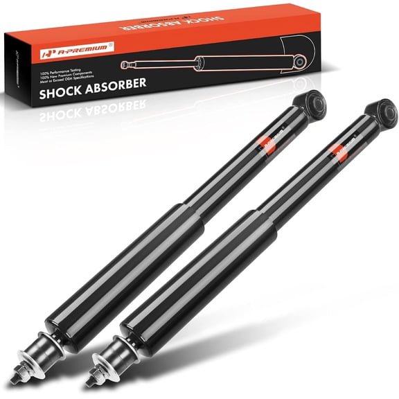 A-Premium Rear Shock Strut Absorbers Compatible with Suzuki Grand Vitara 2001 XL-7 2002-2006 2-PC Set
