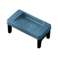 thumbnail image 5 of Toilet Stool Squatting Poop Stool Bathroom Potty Step Stool Toilet Assistance Steps Step Stool Fits All Toilets Detachable Stackable New Christmas Decorations Indoor Style-H144, Blue, One Size, 5 of 6
