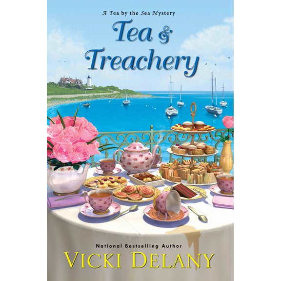 Tea and Treachery Vicki Delany (Hardcover)