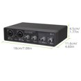 Prozor 192kHz Microphone Preamplifier 2x2 USB Audio Interface Mic