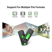 Kootion 128GB USB Flash Drive USB 2.0 Memory Stick Retractable Thumb Drive Pen Drive Data Storage Backup