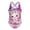 A-Purple198, variant on JAJAHO Girls Athletic Swimsuit For Kids One Piece Bathing Suit Cross-Back Cartoon Printed Full Coverage Beachwear For Girls 5-14 Years Casual Swimwear