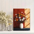 thumbnail image 2 of Qisvanset Framed Canvas Wall Art 12x16 Inch Matisse Abstract Flower Market Bible Verse Art, 2 of 5
