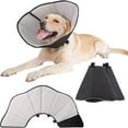 thumbnail image 5 of Pet Collar Soft Comfortable Pet Recovery Collar Adjustable Dogs Cats Protective Cone Collar for Post-Surgery, 5 of 7