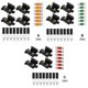 thumbnail image 2 of Sidaley Paquete de 4 Universal Car Yacht 1-in-1-out 12/24V Bloque de fusibles Camiones Panel de distribución de energía Tablero Fusibles Caja de Vehículos, repuestos y accesorios Mis 40A Sidaley VI016454-02B, 2 of 6