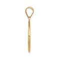 thumbnail image 2 of 14k Yellow Gold Saint Theresa Pendant Medal for Women with Image and Inscription, Catholic Religious Necklace Symbolizing Faith and Devotion, 2 of 6
