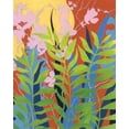 thumbnail image 2 of Popp, Grace 15x18 Gold Ornate Wood Framed with Double Matting Museum Art Print Titled - Bold Bright And Wild II, 2 of 4