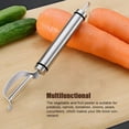 thumbnail image 4 of Fruta Vegetal Peeler Portátil Rastro a prueba de óxido con gancho Lavable Cepillador Rallador Hogar Cocinar Cortar Accesorios Speravity HA012609-00, 4 of 7