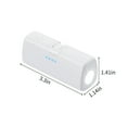 thumbnail image 3 of Portable Flashlight And Charger For Type-C Phones, Fast Charging 3000mAh Foot Volume Small Portable Charger Power Bank, 3 of 8
