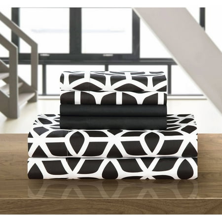 Bodum Set - Davitt 6-Piece Bedding Sheet Set with 2 Bonus Pillowcases