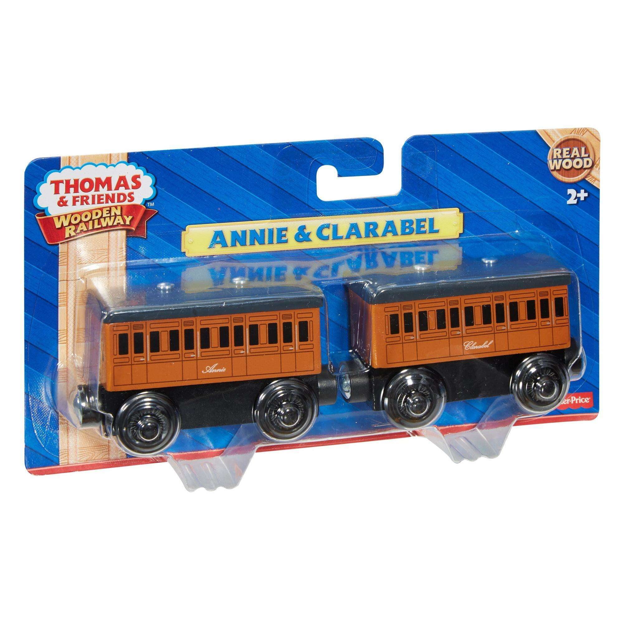 TV & Movie Character Toys ANNIE & CLARABEL Thomas & Friends The Tank Engine Wooden Railway Train