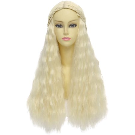 Game of Thrones Cosplay Wig Daenerys Targaryen khaleesi Long Curly Hair ...