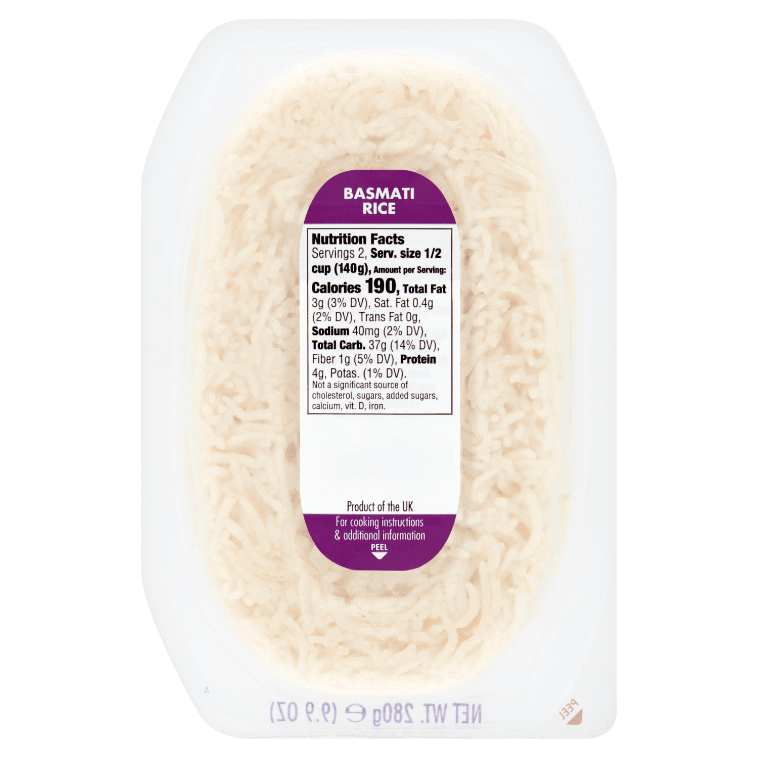 (2 pack) VeeTee-Heat and Eat Basmati Rice – 9.9 oz, Free from Artificial Ingredients.