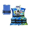 thumbnail image 4 of Oceans7 Youth Open Side Life Vest, Durable, Easy Fit, 50-90 lbs, Blue/Green, Unisex, Nylon, 4 of 8