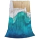 thumbnail image 2 of Balery Beach Manta de Felpa Suave y Acogedora – Cobija de Franela Aterciopelada para Cama, Lavable y Cálida para Sofá, Mascotas, Transpirable-40"x30", 2 of 7