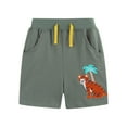 thumbnail image 2 of HOMADLES Kid Shorts for Boys Graphic Stretch Summer Casual Shorts A Gray 4 T, 2 of 6