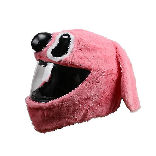 Funda para casco YUANXCMXG Protector Motocicleta Rosa Tamaño Universal