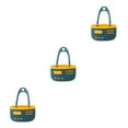 thumbnail image 2 of tssuouriy Complete Set Of 4-Color Kitchen Storage Holders Organisers - Versatile And Easy To Clean High-quality Double Dark blue yellow 3Set, 2 of 6