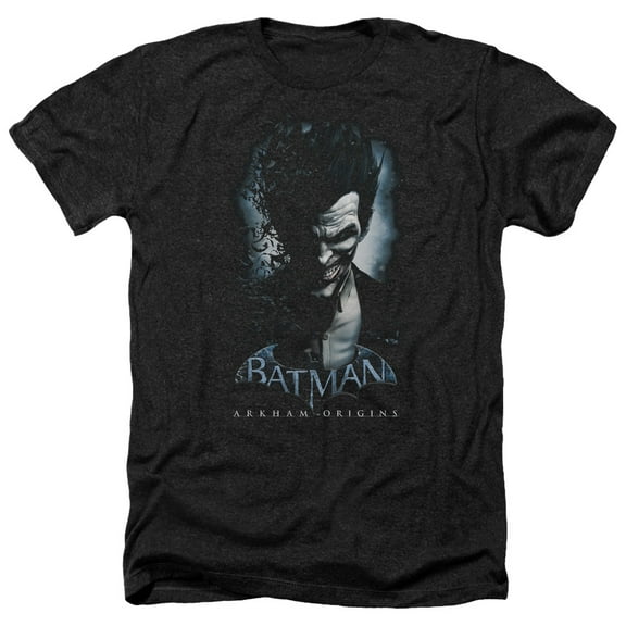 Batman Arkham Origins - Joker - Heather Short Sleeve Shirt - XXX-Large