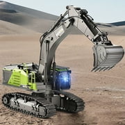 1/14 Rc Excavator 593 Huina Toys Model Car Gift Battery 2.4G Remote Control 22Ch