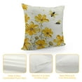 thumbnail image 4 of Shiartex  Home Sweet Home Yellow Flowers Throw Pillow Covers, Spring Summer Seasonal Decorations for Home，Multi-Size, 4 of 5