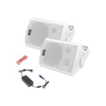thumbnail image 1 of PYLE PDWR61BTWT - Speakers - wireless - Bluetooth - 30 Watt - 2-way - white, 1 of 7