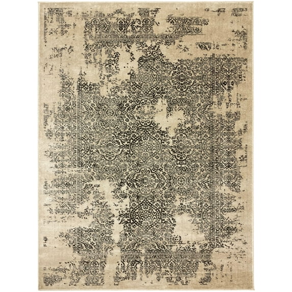 Mayberry Maverick Sterling Beige Area Rug