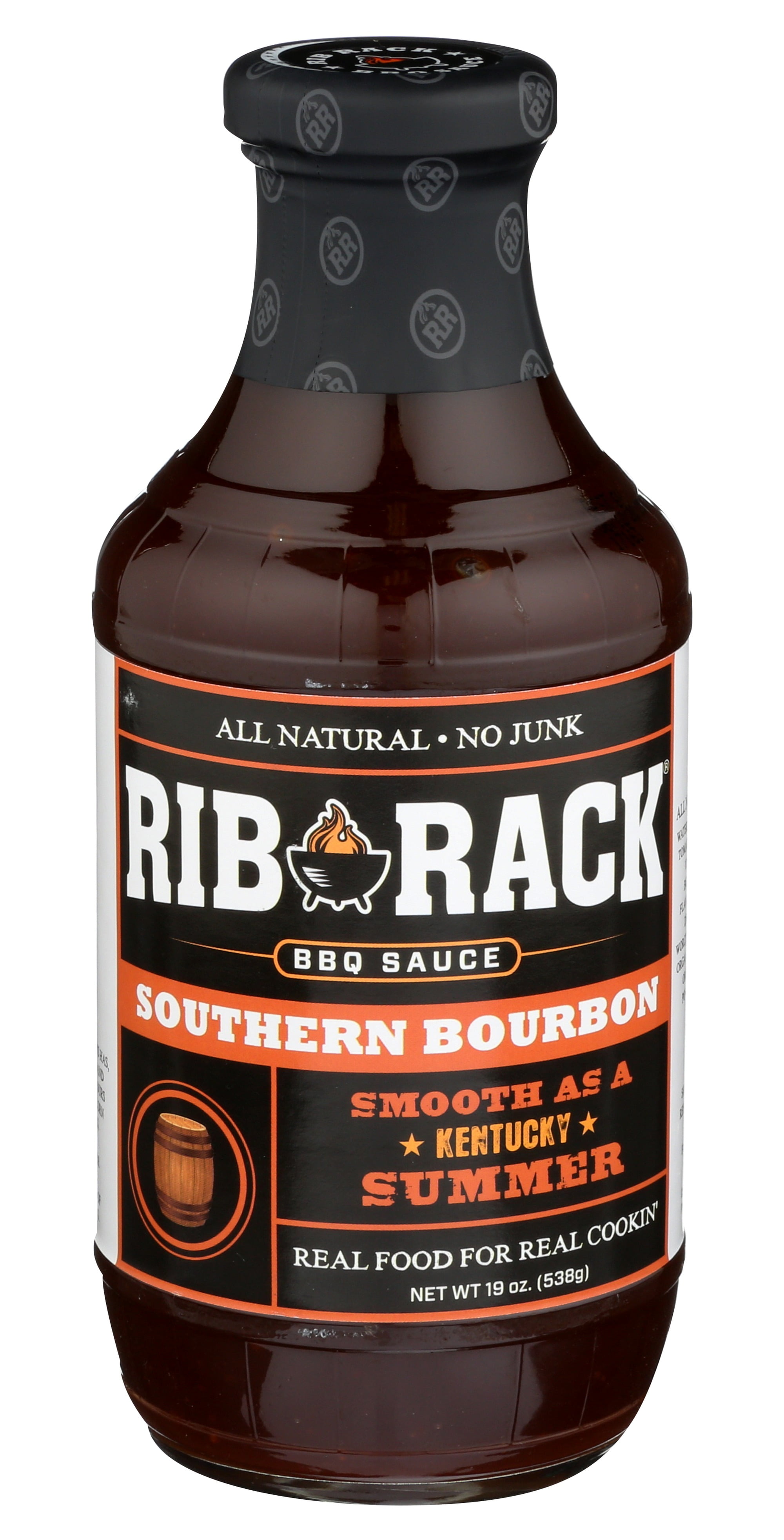 Rib Rack Southern Bourbon BBQ Sauce, 19 oz.