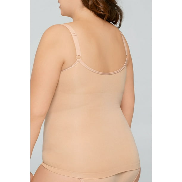 Women's Body Wrap 55631 Full Figure Firm Support Camisole (Nude 3X