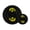 Multicolor, variant on FanPans Team Logo Silicone Lid Set, 2 Pack - NCAA Iowa Hawkeyes