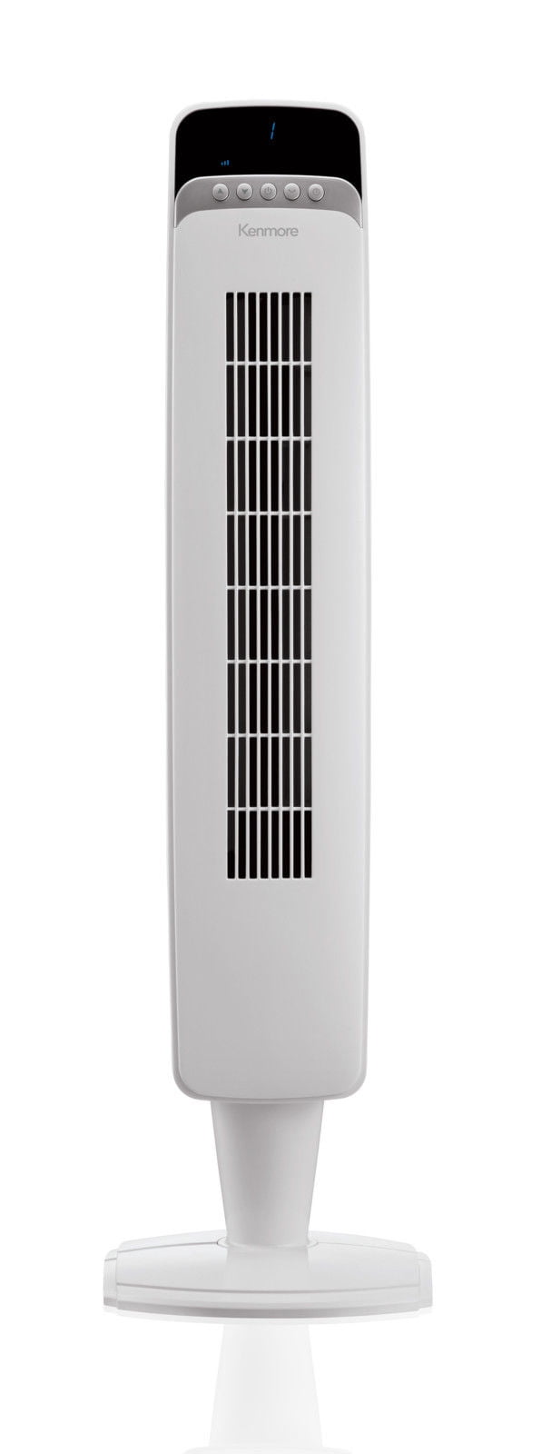 Kenmore Digital Tower Fan 40" Oscillating Remote Control Cooling White