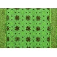thumbnail image 1 of Ahgly Company Indoor Rectangle Abstract Green Modern Area Rugs, 2' x 3', 1 of 4