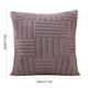 thumbnail image 3 of Funda de almohada peluda | Funda de cojín de terciopelo para sofá, sala de estar y oficina | Cojín decorativo | 45x45 cm, poliéster, soporte lumbar | 1 funda de almohada, 3 of 6