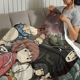 thumbnail image 3 of Studio Ghibli anti-pilling, suave, ligera, esponjosa y acogedora de lujo para hogar y cocina – Perfecta para niños y adultos,50X70cm, 3 of 6