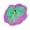 Purple, variant on Suodoka Glowing Silicone Lotus Flower Aquarium Decoration for Fish Tank, Artificial Floating Water Plant Decor Ornament, Pink, 4.7 inches / 12 cm