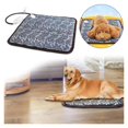 thumbnail image 2 of Pet Heated Mat Dog Temperature Adjustable Dog Heating Pad Waterproof Heating Pad 3,9 Gears Timer, 2 of 5